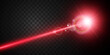 © Olga - Bright beautiful laser beams on a transparent background. Scanner laser.