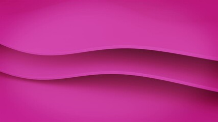 Wall Mural - simple pink wave animated background
