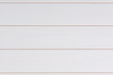 Wall Mural - White wooden planks background. Wood texture background with striped pattern, viewed from above.