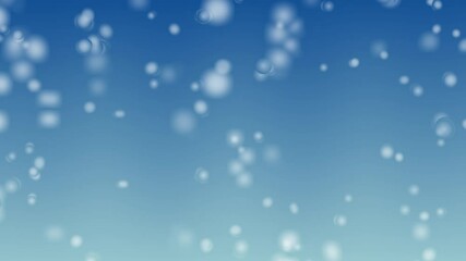 Poster - intro animation background  with bubble  moving around in the water   for opening , logo, transition and title.