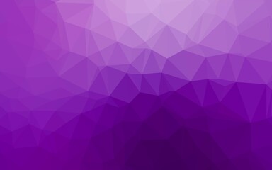 Poster - light purple vector shining triangular template.