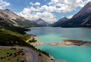 Canvas Print - Laghi Cancano 2 - Valtellina - Italia