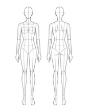 Women's Figure 8 - Front & Back