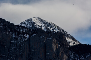 Winter in Ordesa and Monte Perdido National Park, Pyrenees, Spain