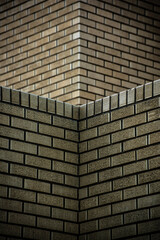 Abstract Architecture. Brick Wall