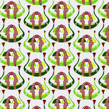 Enjoy My New Pharaonic Seamless Pattern Design Inspired By My Ancient Egyptian Civilization 