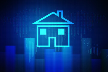 Poster - 2D rendering Real estate industry
