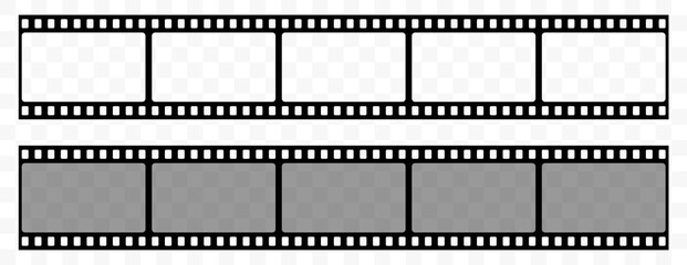 Wall Mural - film strip.filmstreifen.film strip icon.video tape photo film strip frame vector.vector illustration