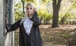 © T.Den_Team - Mystical scene at forest, gothic woman, magical look, Halloween ideas, costume