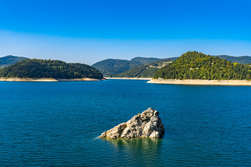 Wall Mural - Zaovine lake in Serbia