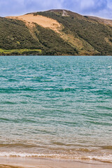 Wall Mural - Giant sand dunes of North Head, New Zealand