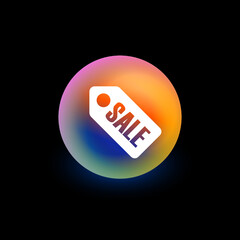 Poster - Sale Tag - App Button