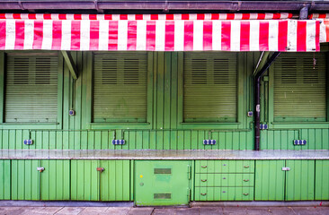 Sticker - typical old kiosk