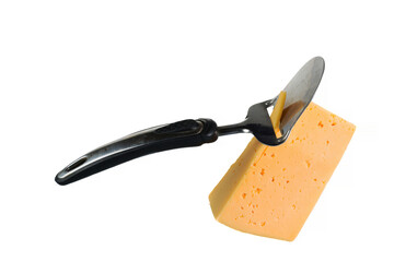 kitchen tool for cutting cheese with plates