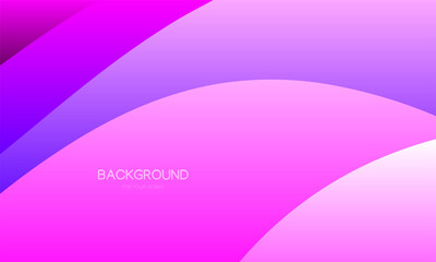 Aufkleber - Abstract geometric background with soft shapes. For use in all types of design work. Vector illustration.