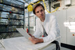 © Joseffson/Westend61 - Scientist holding tablet in technical room of a greenhouse