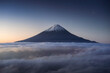 © Tandem Stock - Scenic view of Mount Fuji against sky at twilight