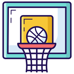 Sticker - Basketball 