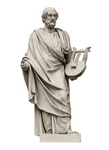 Statue Of The Great Ancient Greek Poet Homer