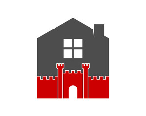 Poster - Combination fortress with house shape