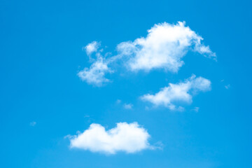 blue sky with cloud