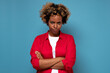 © RealPeopleStudio - Angry annoyed african woman keeping arms crossed and staring at camera with sceptical and distrustful look