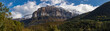 © Alvaro - Panoramic autumn view of the mountains and the Aguerri and Caznarez bands, in the Aragonese Pyrenees, in the Selva de Oza, Hecho valley, Spain.