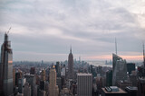 Fototapeta Miasta - Foto del skyline de Nueva York desde Top Of the Rock