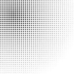 Poster - Circle halftone, screentone vector illustrations. Dots, dotted, speckles vector illustration