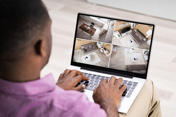 Aufkleber - CCTV Security Camera Surveillance Footage