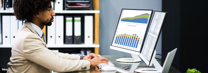Poster - Business Data Analyst Using Computer