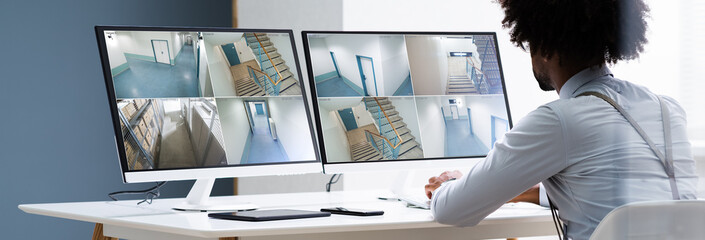 Poster - CCTV Security Footage