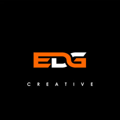 EDG Letter Initial Logo Design Template Vector Illustration	
