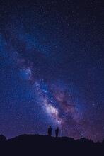 Starry Milky Way At Oahu, Hawaii