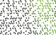 Light Green vector backdrop with lines, triangles.