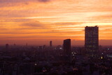 Fototapeta Miasto - 夕焼け（sunset）