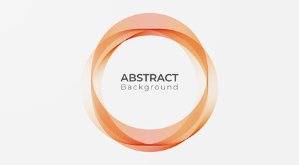 Aufkleber - Abstract circle modern line pattern background. vector illustration