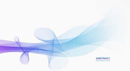 Aufkleber - Abstract modern line pattern background. vector illustration