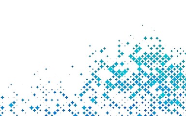 Poster - light blue vector template with sky stars.