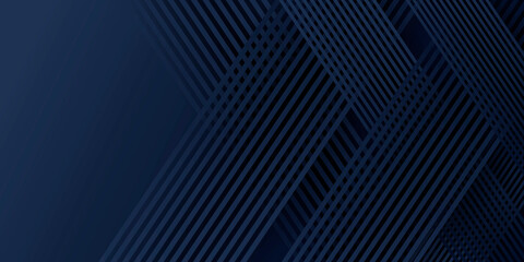 dark blue abstract background with diagonal lines. vector illustration design for presentation, bann