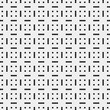 © vector_master - Abstract Cross Pattern Dots Logo generative computational art illustration