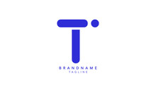 Alphabet Letters Initials Monogram Logo TI, IT, T And I