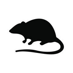 Wall Mural - rats vector icon. rats icon symbol. Vector illustration