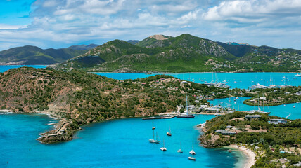 Wall Mural - Antigua Bay, Shirley Heights landscape.