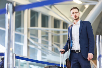 Canvas Print - Business man on a mission