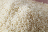 Fototapeta  - Raw White Rice Grains Texture background