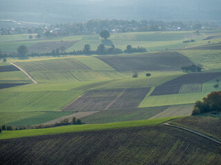 Wall Mural - Agrarlandschaft im Herbst