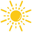 © Vectors Market - Flower like sun with thin and thick rays giving the symbol of mayan sun