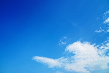 blue sky with clouds