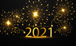 © A-R-T-I Vector - Happy New Year 2021  Celebrate with beautiful fireworks
